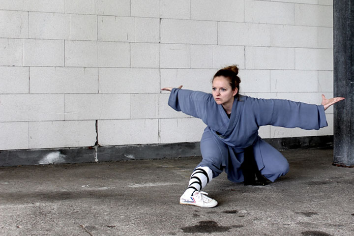 Instruktorenbild des Shaolin Chan Tempels Schweiz, Doris Huber.
