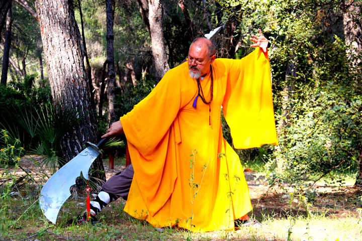 Shaolin Meister Shi Yan Jia.