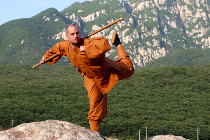 Kung Fu Portraitfoto