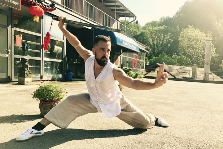 Kung Fu Portraitfoto