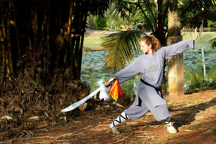 Doris Huber - Kung Fu Portraitfoto